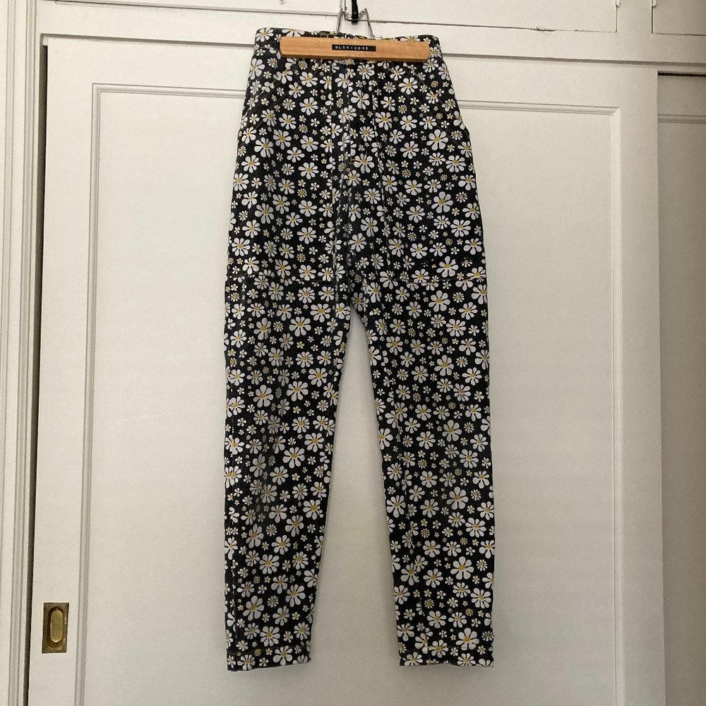 Big Bud Press Black and White Floral Pants